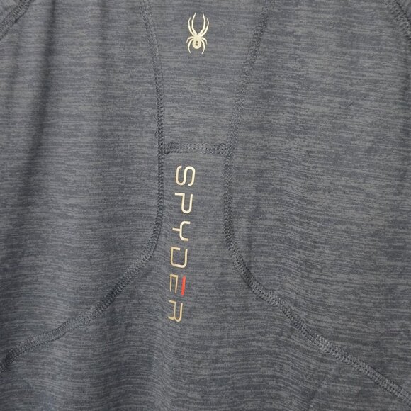 Medium Spyder Rash Guard, SPF 30+, Comfortable, Swim/Workout/Casual - Picture 5 of 6